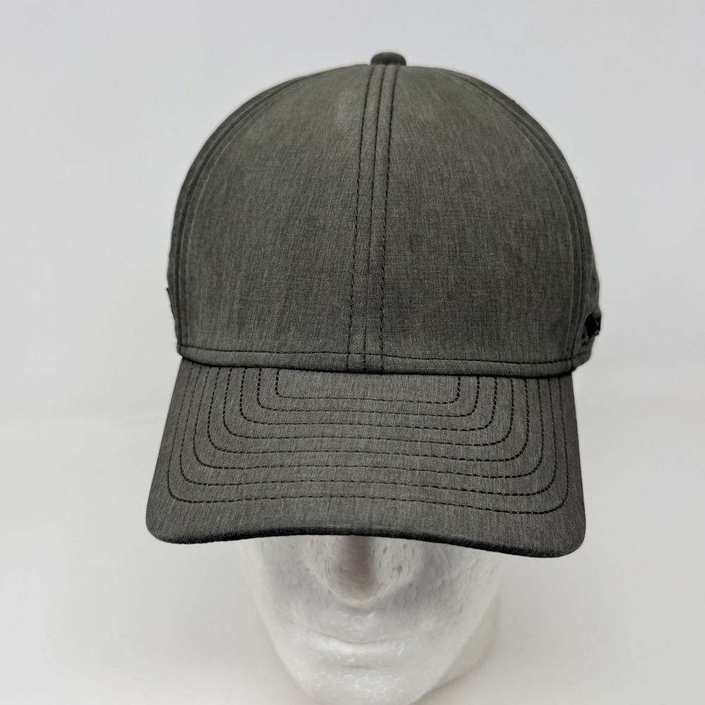 Melin A-Game Hydro Hat Mens Charcoal Grey Heather Performance Snapback Cap 58cm